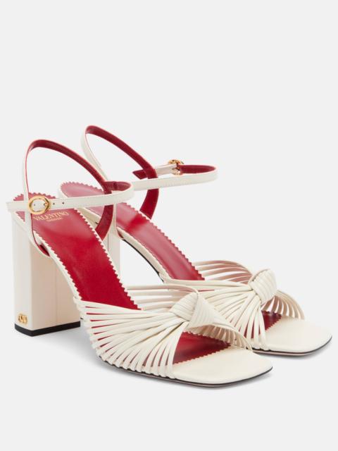 Valentino Annet leather slingback sandals