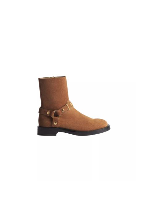 Dior Cognac Leather Boot