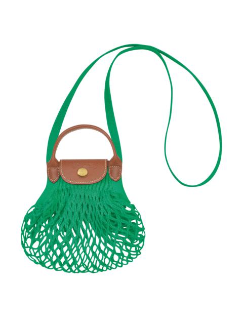 Longchamp Le Pliage Filet XS Mesh bag Green - Canvas