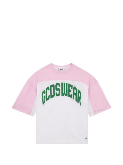 GCDS colour-block T-shirt
