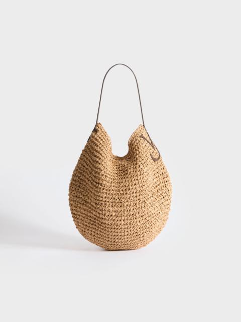 JW Anderson EXTRA LARGE BULB BAG IN NATURAL BROWN