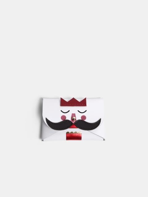 Cambridge Satchel The Nutcracker Purse - White, Black & Red