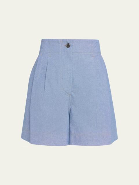 Moncler Chambray Shorts