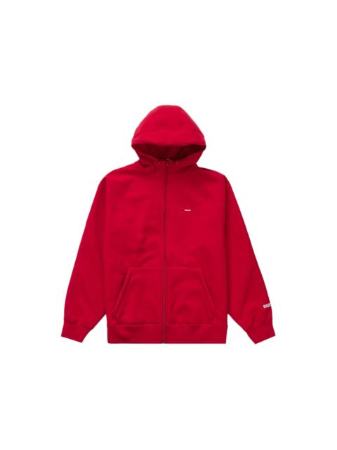 Supreme Supreme WINDSTOPPER Zip Up Hooded Sweatshirt (FW22) Red