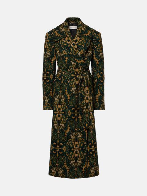 Dries Van Noten Rafaella printed coat