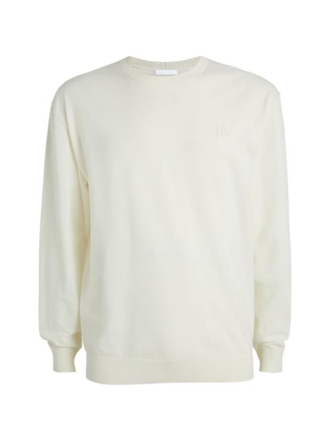Helmut Lang Contrast Pipe-Detail Sweater