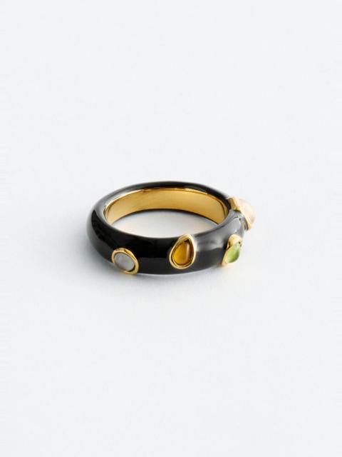 & Other Stories Multi-Coloured Brass Ring