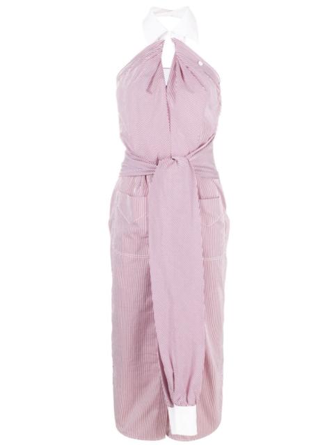 Moschino deconstructed shirt dress