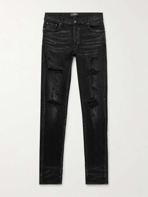 AMIRI Thrasher Plus Skinny-Fit Distressed Jeans