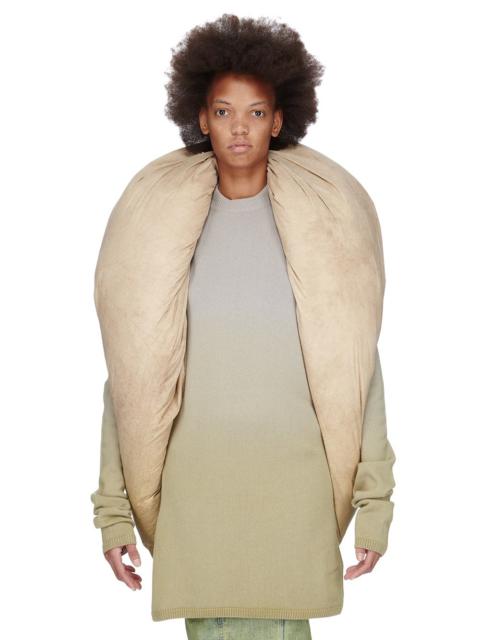 XLIM Beige EP.6 02 Hooded Muffler Scarf | REVERSIBLE XLIM Beige EP.6 02 Hooded Muffler Scarf | REVERSIBLE