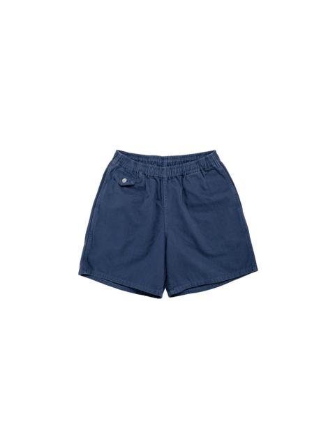 The Real McCoys MP22015 Cotton Drill Swim Shorts (Over-Dyed) Navy