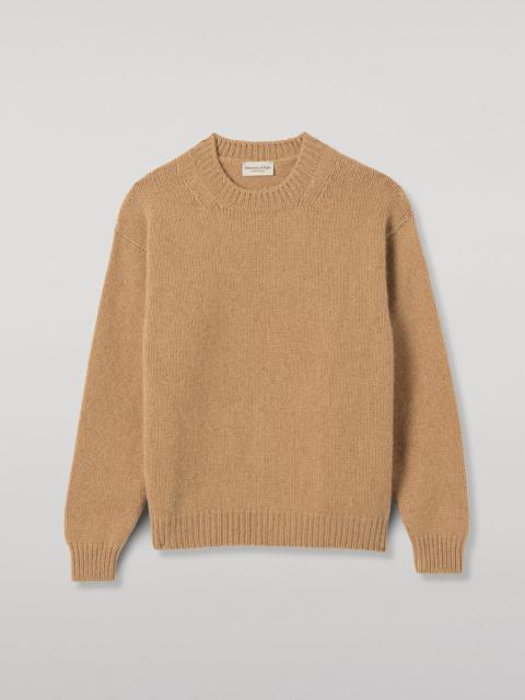 Johnstons of Elgin Murchison Camel Marble Cashmere & Cotton Jumper