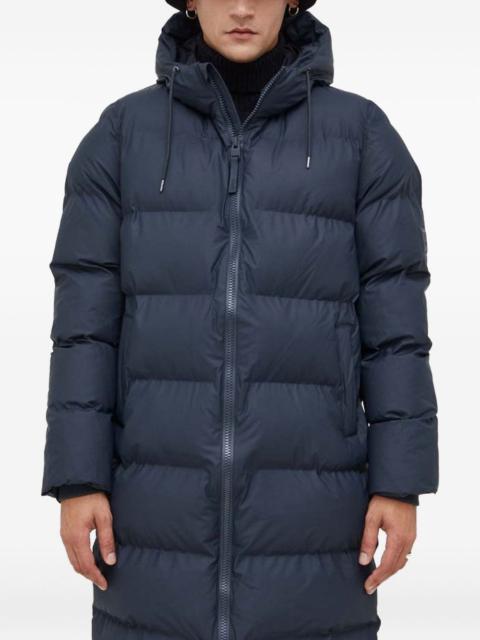 RAINS Alta hooded-neckline quilted jacket