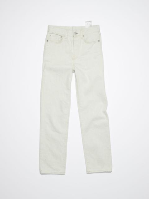 Acne Studios Regular fit jeans - Mece - Ecru/ecru