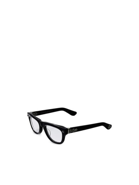 Chrome Hearts square-frame glasses