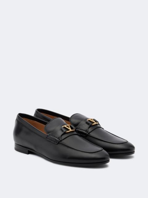 Valentino VLogo leather penny loafers
