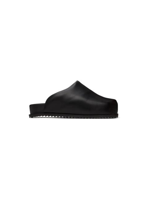 Hender Scheme COMMANDO MULE BLACK/WHITE | REVERSIBLE Hender Scheme COMMANDO MULE BLACK/WHITE | REVERSIBLE