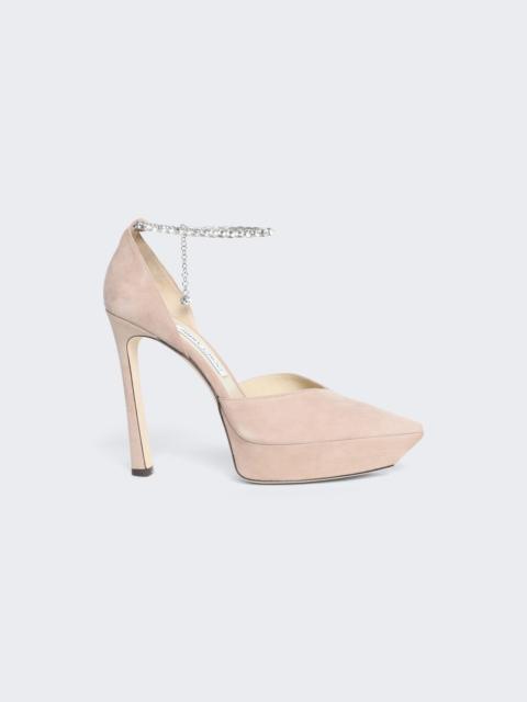 Saeda 125 Pump Ballet Pink And Crystal