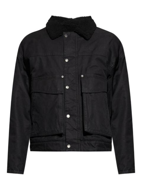 DSQUARED2 faux fur-collar bomber jacket