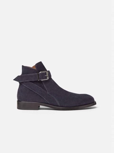 VERSACE Suede Ankle Boots