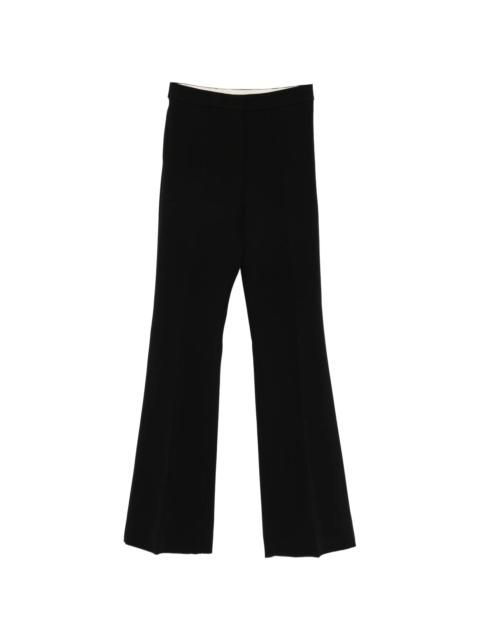Max Mara Studio Max Mara Studio Black Flared Trousers