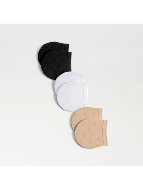 Sam Edelman 3 Pack Logo Mule Socks