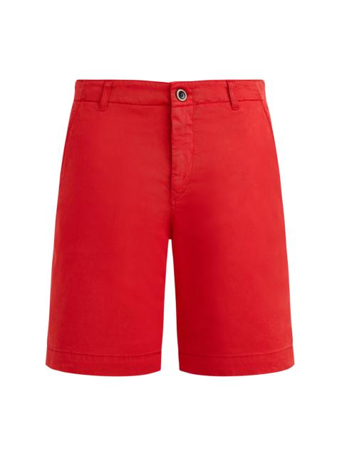 Vilebrequin Men Tencel Satin Bermuda Shorts Solid