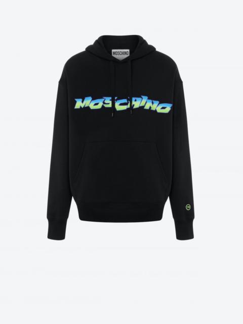 Moschino MOSCHINO SURF LOGO ORGANIC COTTON SWEATSHIRT