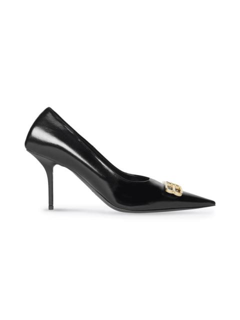 Women's Square Knife Bb 80mm Pump  in Black