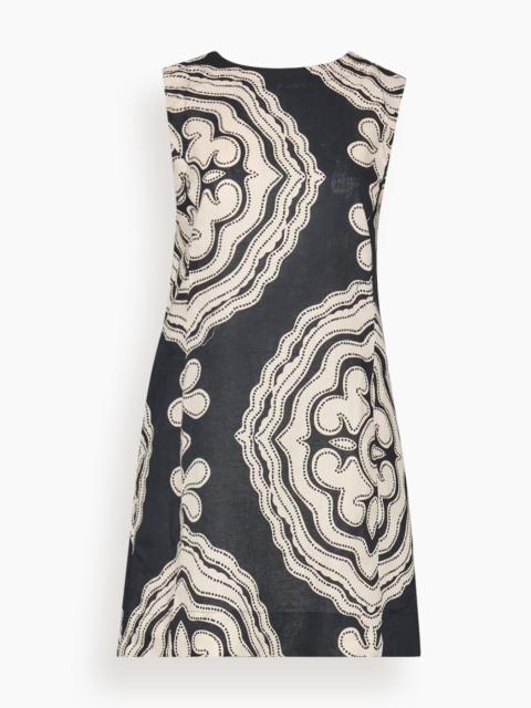lemlem Persinna Shift Dress in Niku Black