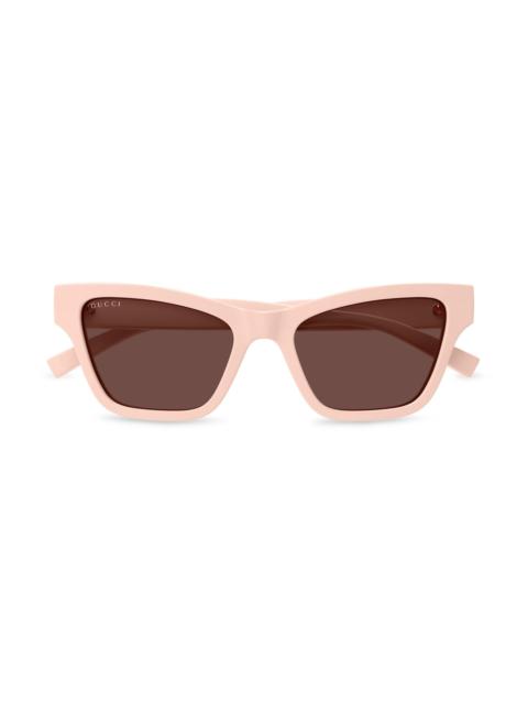 GUCCI Women's Gucci Lines 53MM Cat-Eye Sunglasses - Pink