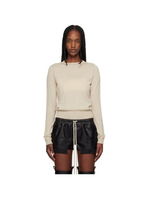 Rick Owens Off-White Temple Biker Level Sweater