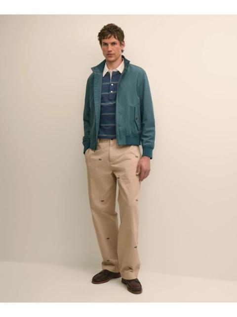 Brooks Brothers Cotton Mallard Motif Heritage Chinos