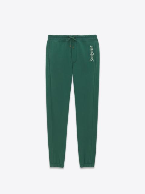SAINT LAURENT saint laurent sweatpants in fleece