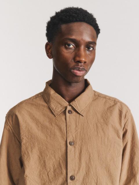 CASEY/CASEY MILI RACCOURCIE SHIRT - LCOT - LATTE