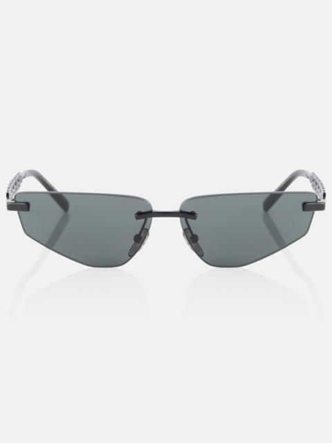 Dolce & Gabbana DG Essentials rectangular sunglasses