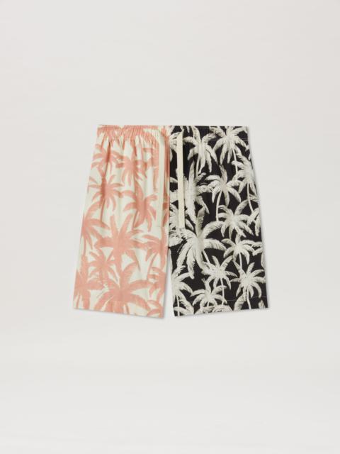 Palm Angels Patchwork Palms Shorts