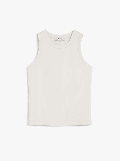 'S Max Mara CAROLINA Regular-fit scuba jersey top