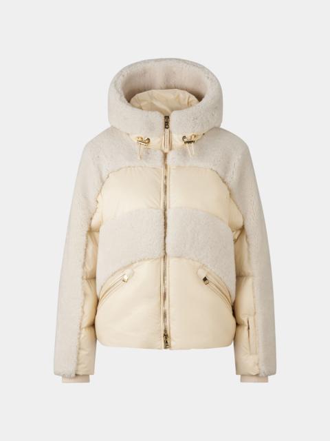BOGNER Dana down ski jacket in Cream