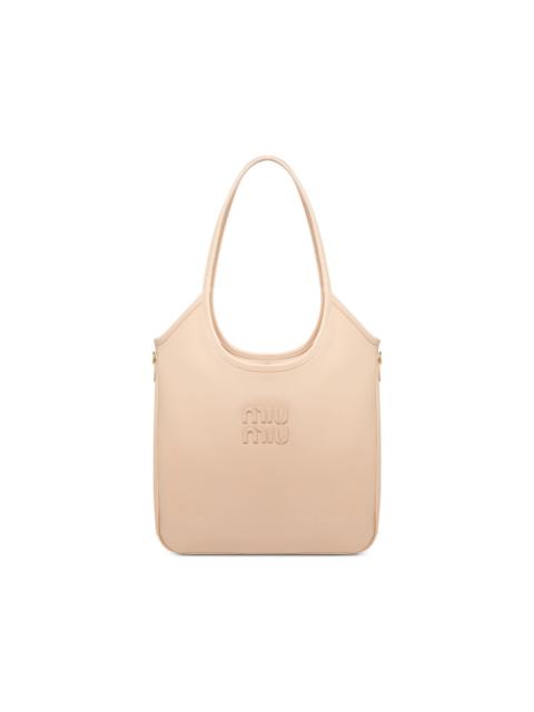 Miu Miu leather tote bag