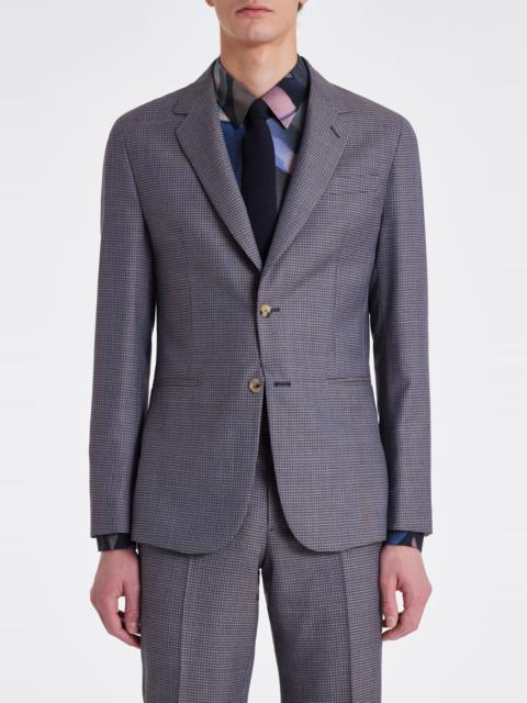 Paul Smith Gingham Duo-Check Wool Slim-Fit Suit