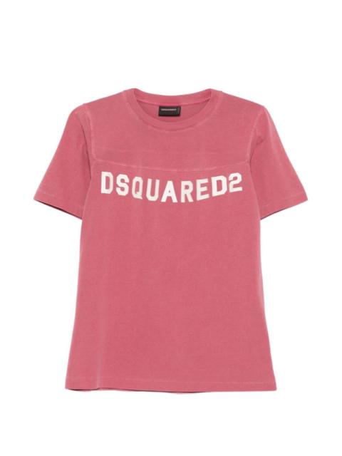 DSQUARED2 round-neck printed T-shirt