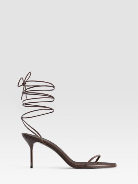 PARIS TEXAS NAPPA LEATHER SANDAL