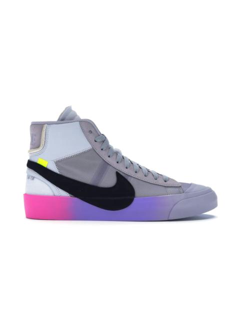 Nike Blazer Mid Off-White Wolf Grey Serena Queen