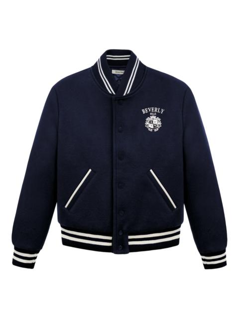 Sporty & Rich Sporty & Rich Striped Embroidered Jacket