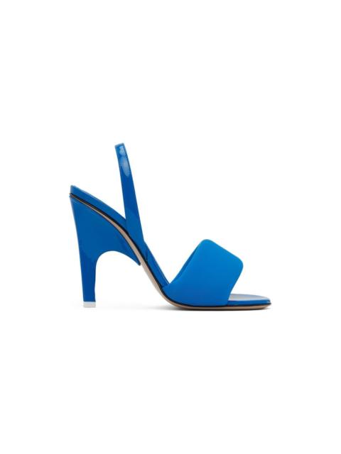 THE ATTICO Blue Rem Heeled Sandals