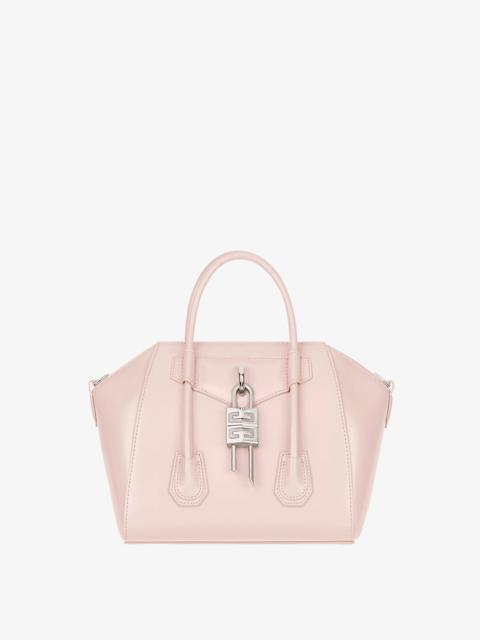 Givenchy MINI ANTIGONA LOCK BAG IN BOX LEATHER