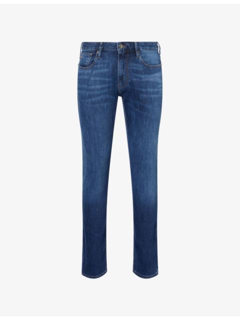 EMPORIO ARMANI J06 Slim-Fit Stretch-Denim Jeans