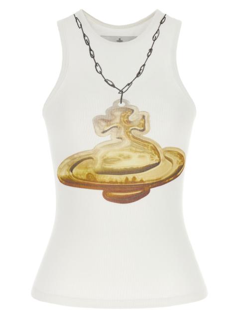 Vivienne Westwood 'Gold Orb 90'S' Tank Top
