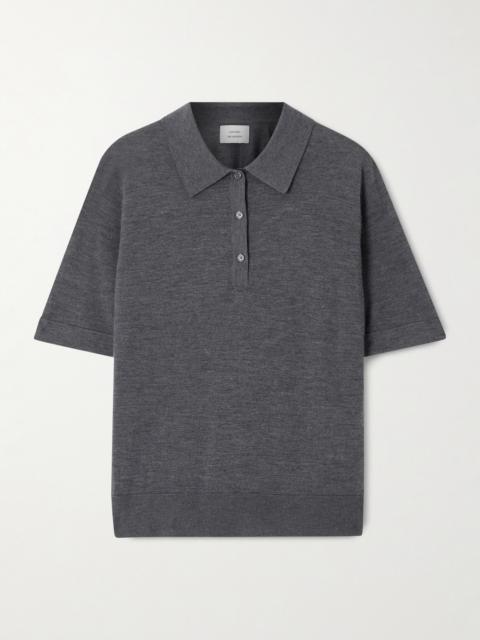 Loulou de Saison Migo Cashmere Polo Shirt